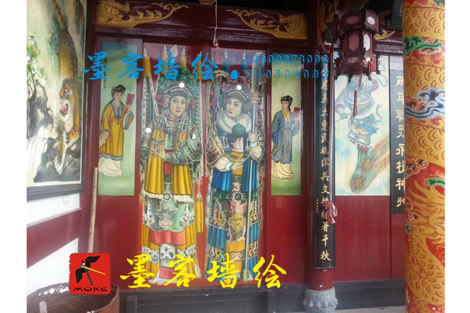 ?MK_QH013油畫書法