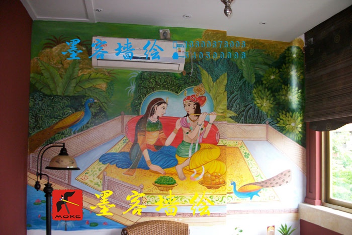 溫州墨客室內(nèi)墻繪，創(chuàng)想生活美學(xué)新空間