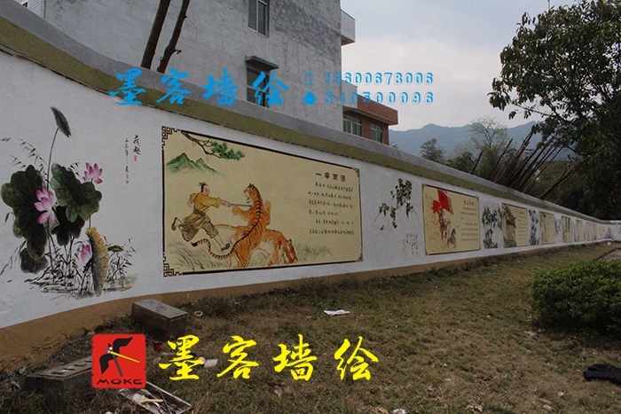 MK_QH069文化墻繪