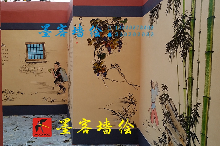 MK_QH007文化墻繪